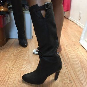 Prada Women's Leather Boots, Prada Boots, Prada